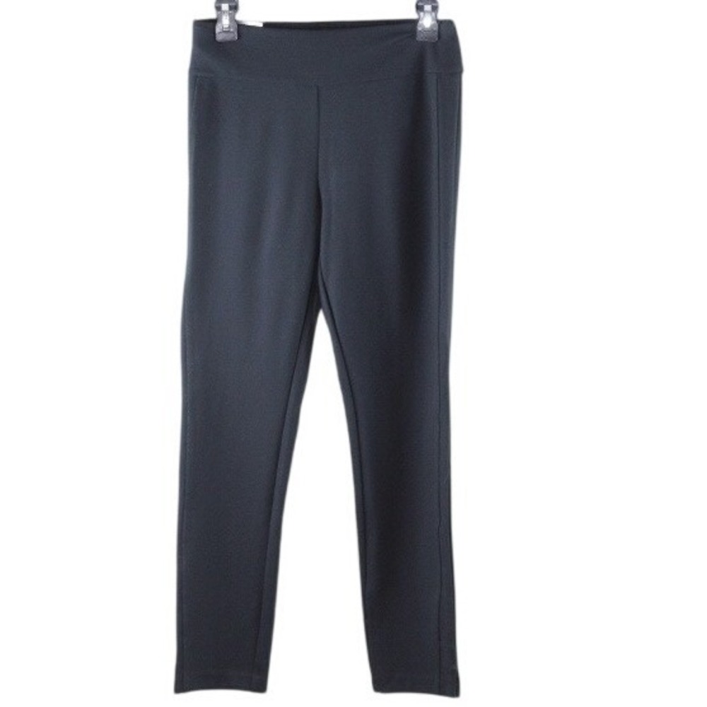 Express Womens Black Ponte Knit Pull On Skinny Dress Pants Small NWT